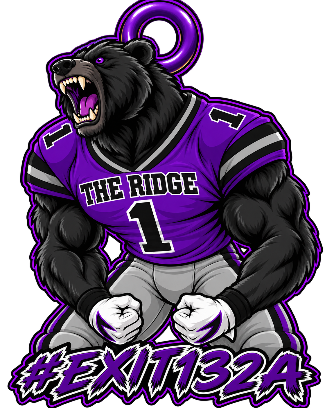"The Ridge" Roaring Bear Hype Chain